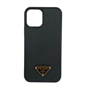 Prada Accessory Case 1ZH133 Leather Rubber